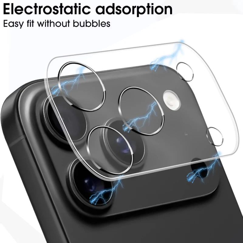 4PCS Camera Lens Protector for iPhone 18 Pro Max Duo Lens Protective HD Tempered Glass for iPhone Air 16 15 14 17 Pro Max Plus