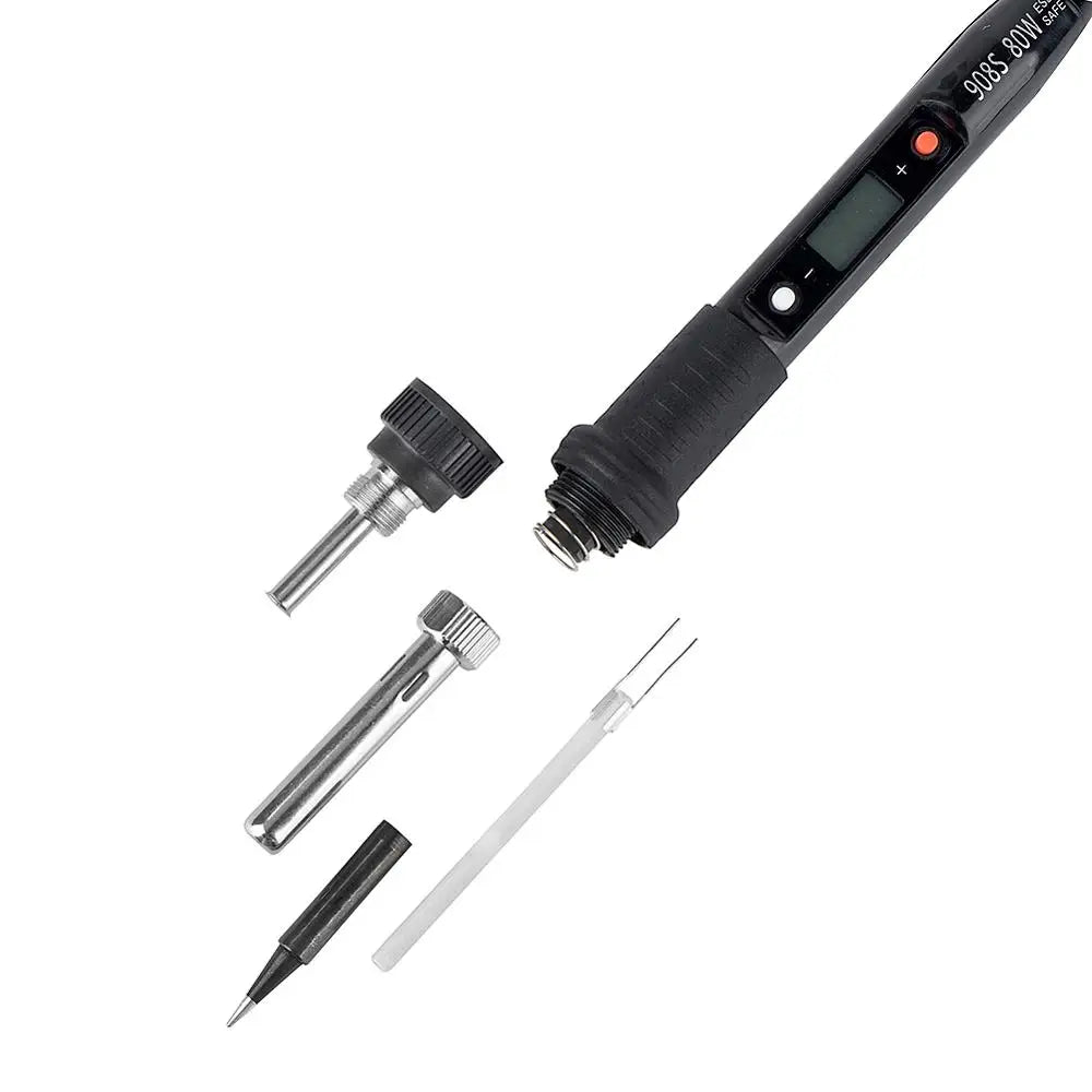 JCD Electric Soldering Iron 80W LCD Digital Display Adjustable Temperature Soldering Iron Set 220V/110V Welding Solder Tools