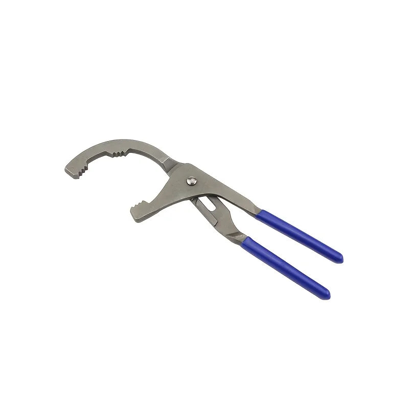 9 Inch Adjustable Oil Filter Pliers Clamp Wrench Tool for Automotive Maintenance
