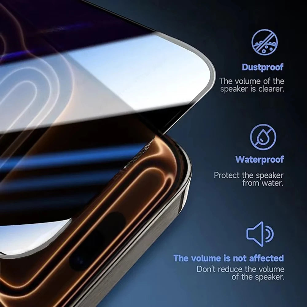 1-5PCS Oleophobic Coating Privacy Screen Protectors For iPhone 17 Pro Max iPhone 18 Pro Air 16 15 14 13 12 11 16e Tempered Glass