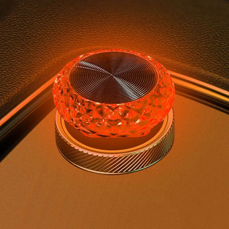 Luz ambiental USB portátil para coche Mini LED Lámparas decorativas de atmósfera para el interior del coche Luz ambiental para ordenador Plug and Play
