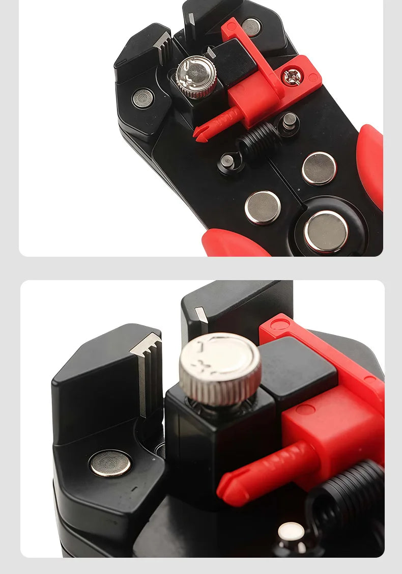 Professional Electrician Wire Pliers Cable Wire Stripper Cutter Crimper Automatic Crimping Stripping Tool
