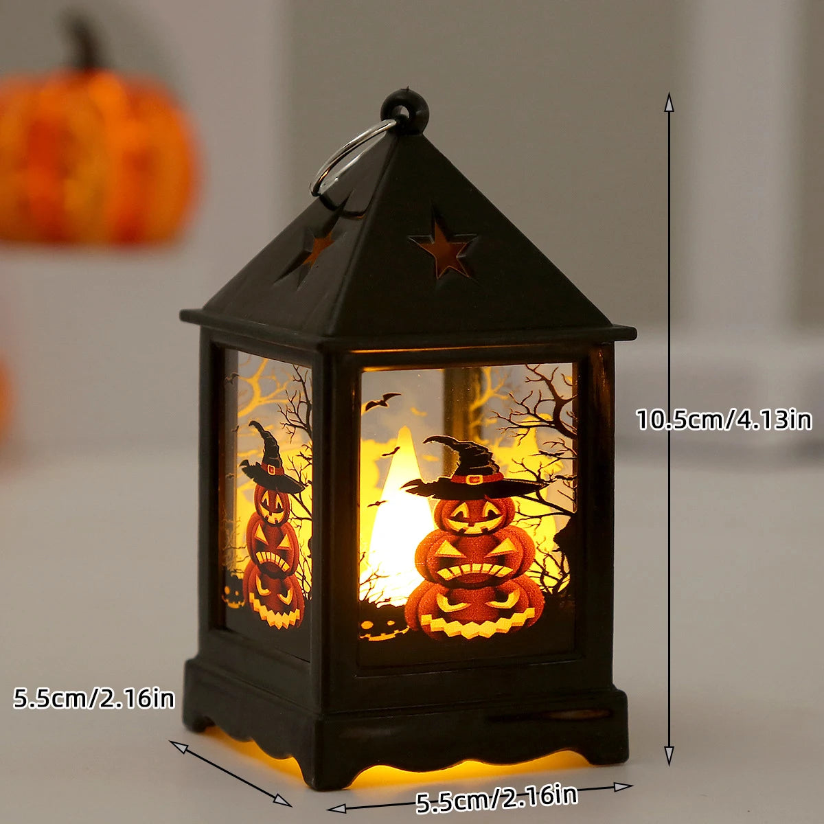 Halloween LED Tree Lights — Ghosts, Pumpkins & Spooky Shapes
