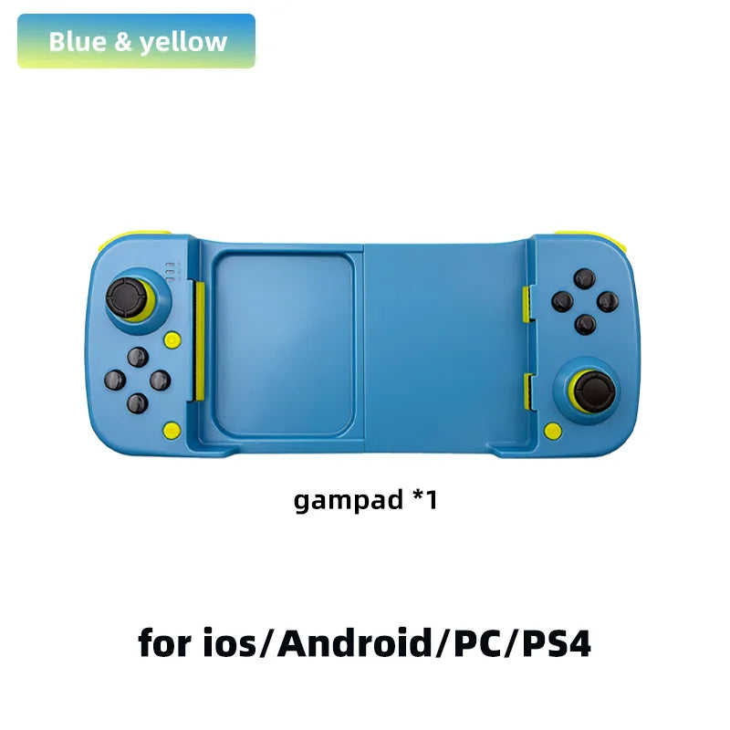 D3 Mobile Gamepad Wireless Game Controller for Cell Phone for iphone/Samsung/Android/Switch Stretching Joystick with Turbo Macro