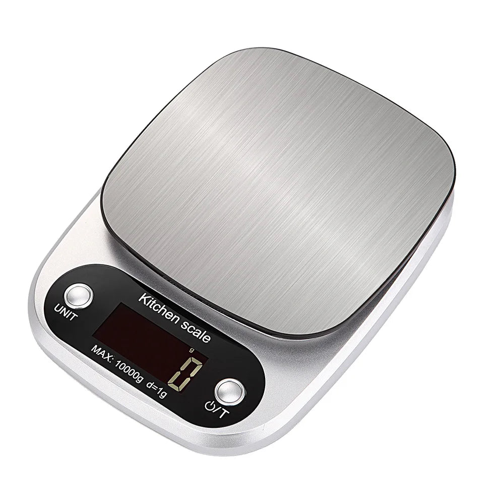 10kg/1g Digital Kitchen Scale High precision LCD Electronic Food Scale Jewelry Coffee Baking Portable High-quality Kitchen Tools