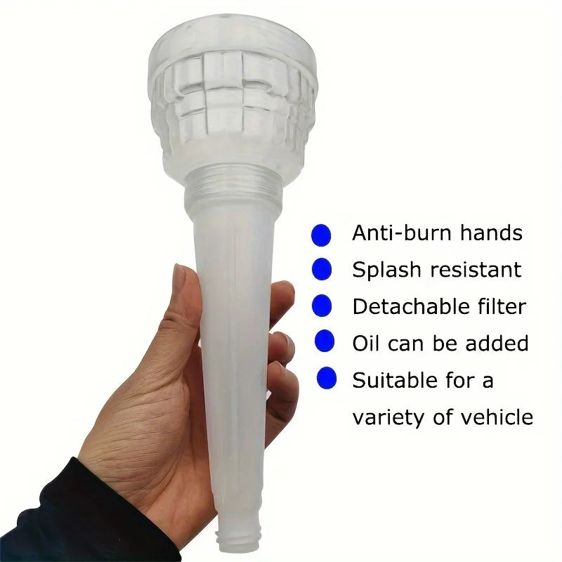Oil Filter Funnel Oil Filter Removal Tool, Funnels Multifunctional Change Remover Tool Oil Change Tools