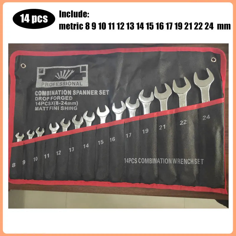 Multifunctional Wrench Set - 72-Tooth Ratchet Key Wrenches