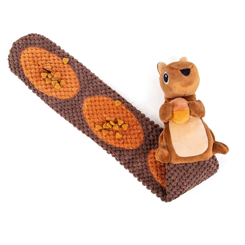 New Arrive Interactive Treat Dispenser Dog Toys Durable Squirrels Squeaky Snuffle Dog Puzzle Toy