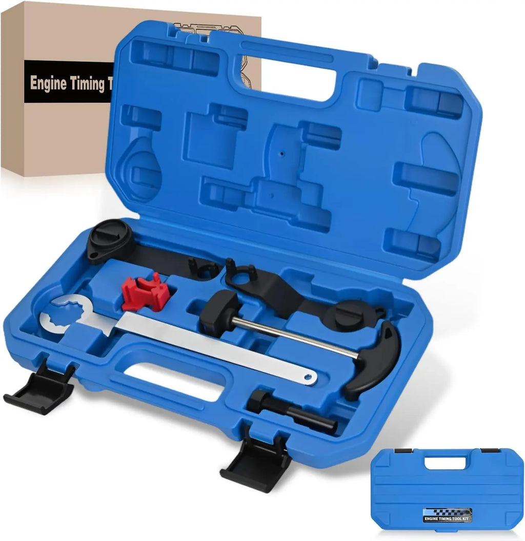 Nilight Engine Timing Tool Kit, 6PCS Camshaft and Crankshaft Timing Tool Set for VAG EA211 1.0L 1.2L 1.4L 1.6L FSI TSI TFSI, Timing Belt Tool Fit for VW Audi A3 Golf VII Jetta Skoda Octavia Seat Leon