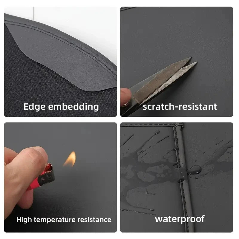 Car Seat Backrest Anti Kick Pad For Tesla New Model YL Six Seats 2026 Leather Full Surround Seat Back Anti Scratch Protector Mat