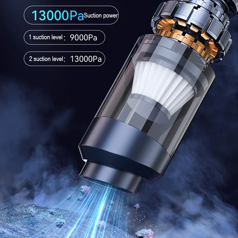 Vacuum Cleaner Car Portable Mini Handheld Wireless Great Suction Powerful For Home Appliance Cleaning Machine New For Xiaomi