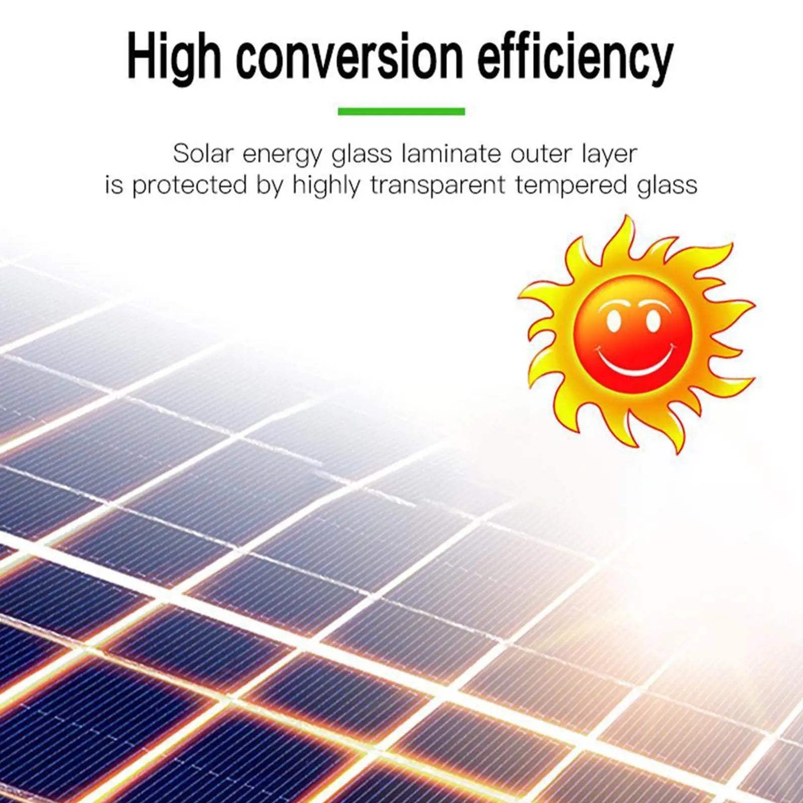 USB Solar Panel Charger - Portable 5V Power Bank Charger