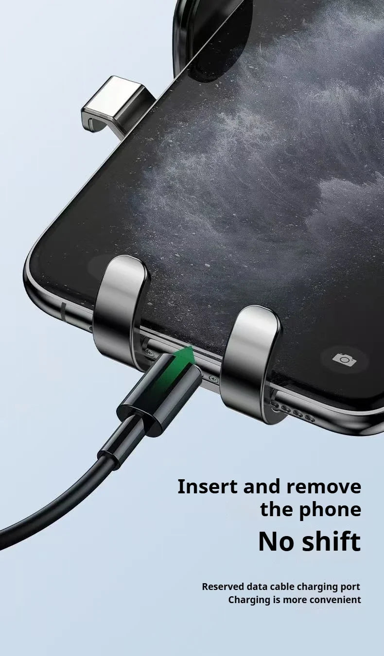 NEW Mobile Phone Holder Air Outlet Gravity Sensor Car Holder Riangle Gravity Frosted Simplicity