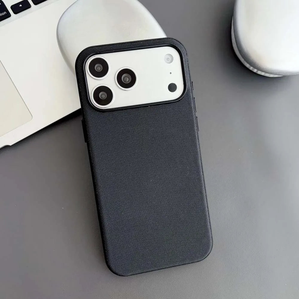 Magnetic TechWoven Phone Case For iPhone 18 17 Air 16 15 14 13 Pro Max Tech Woven For Magsafe Wireless Charging Shockproof Cover