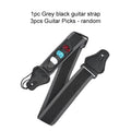 Guitar Accessories Kit Guitar Capo, Strings, Strap, End Pin, Silicone Pad, String Winder, for Acoustic Electric Guitar TMZ