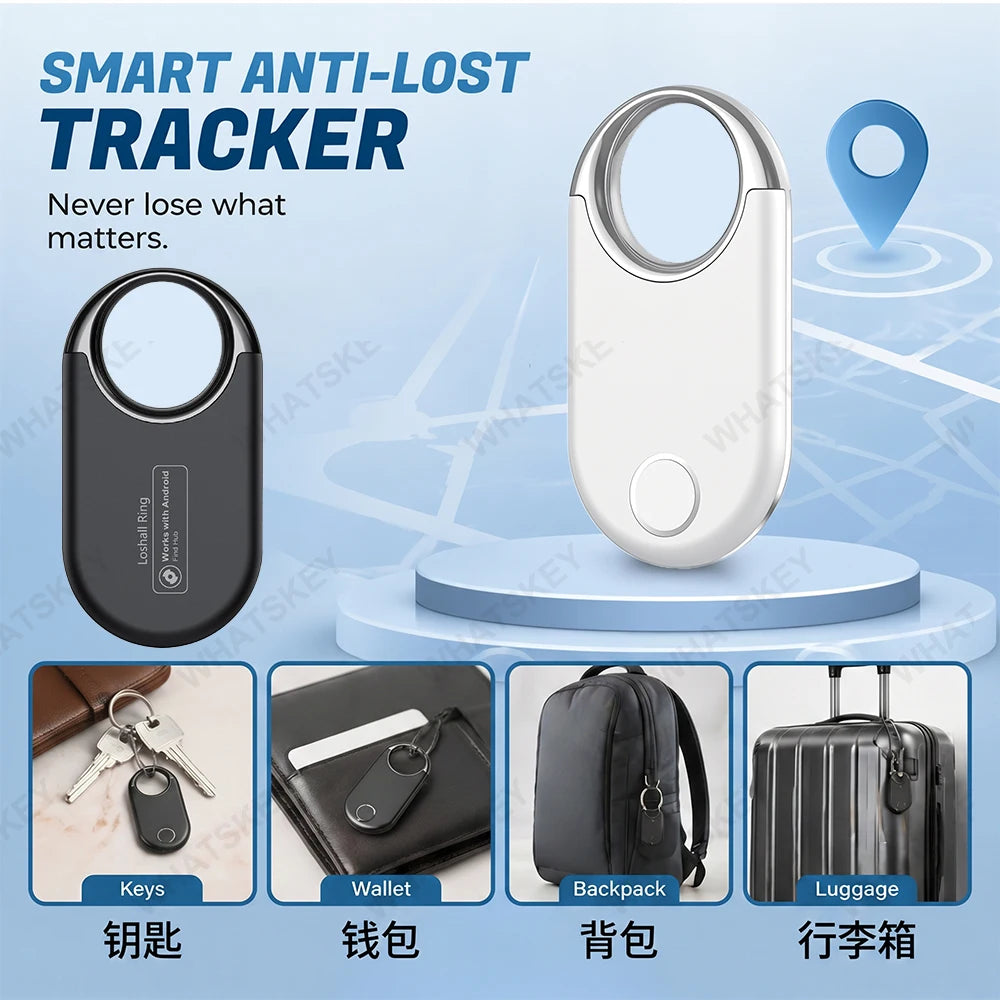 GPS Tracker for Samsung Android Tracker Work with Google Find My Bluetooth Locator Finder Global Positioning Anti-lost Smart Tag