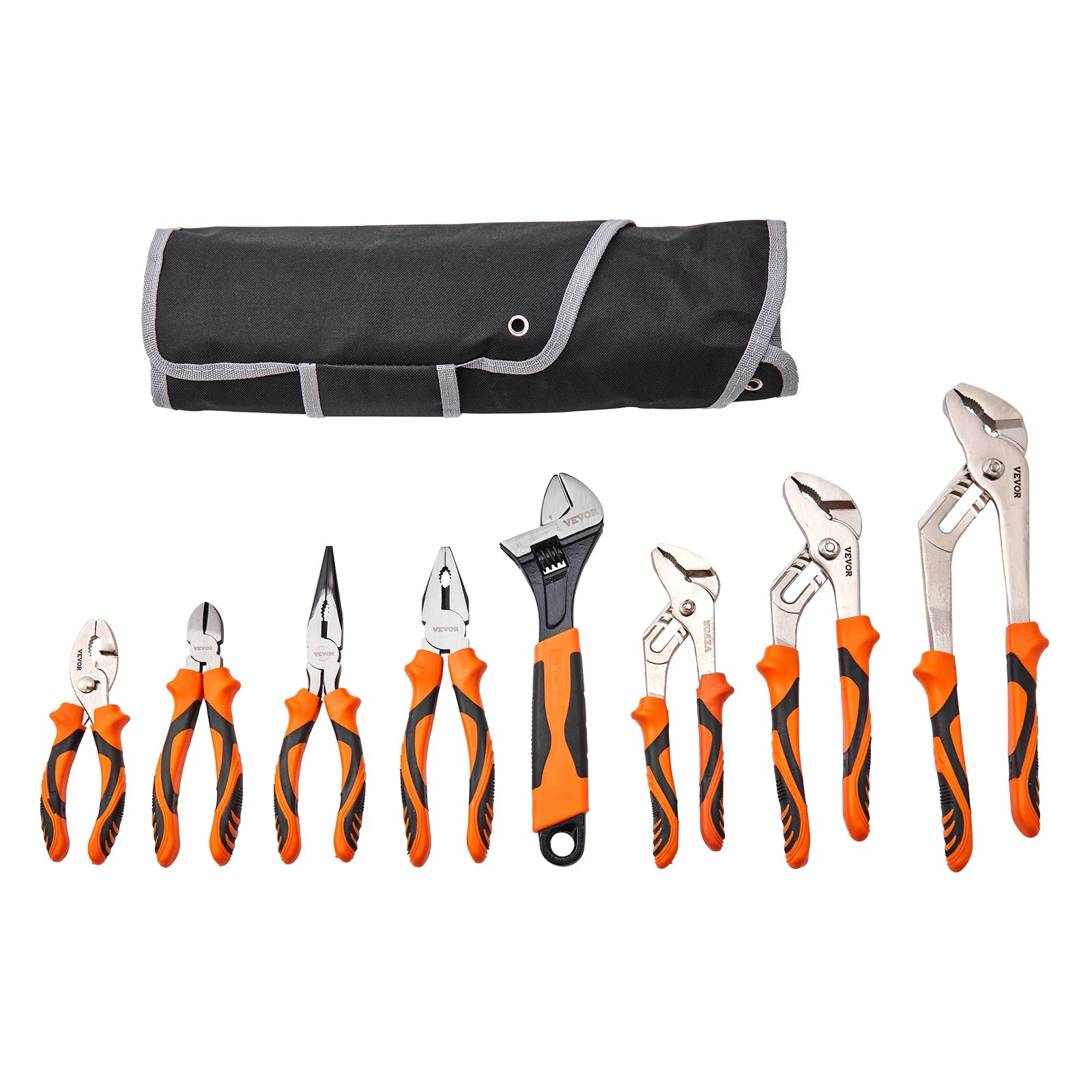 8-Piece Pliers Set - Professional Tool Kit with Bag