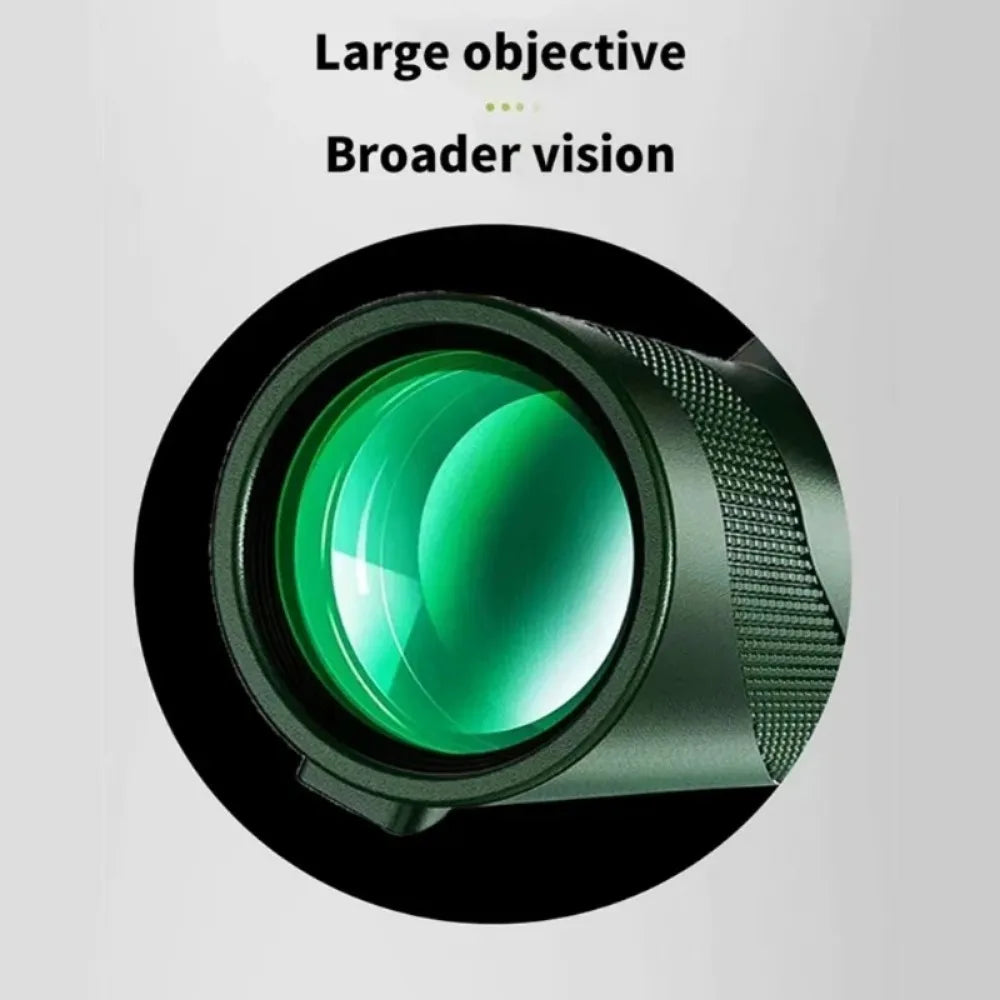 80x100 HD Zoom Portable Telescope Long Distance 5000M Folding Mini Powerful for Hunting Sports Outdoor Camping Travel