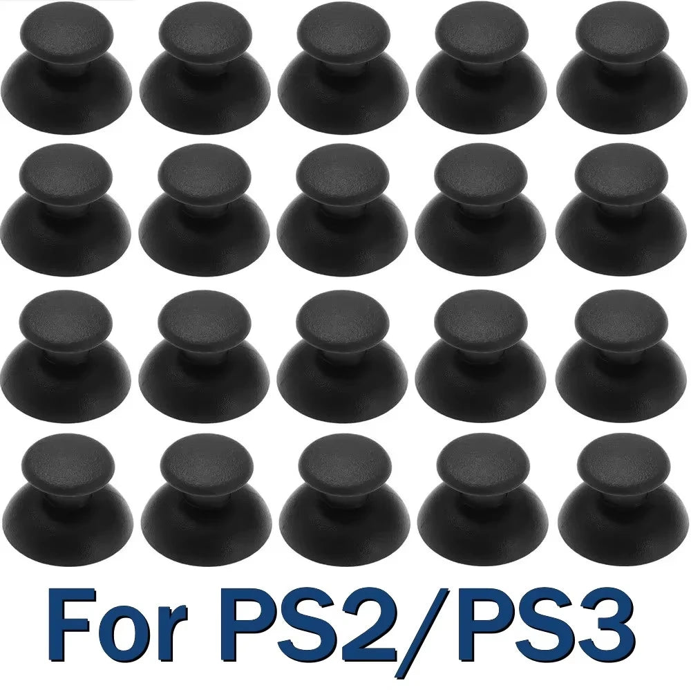50 Pcs Replacement Controller Analog Thumbstick Thumb Stick Mushroom Grip Cap Cover for Ps4 Pro PS3 Ps5 Xbox One 360 Dropship