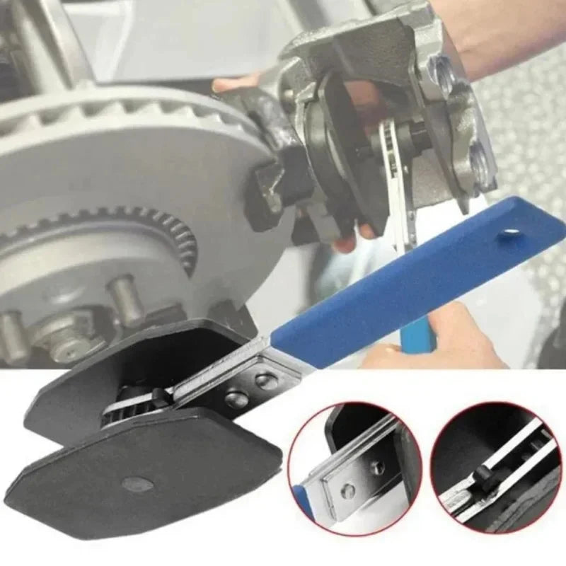Stainless Steel Ratchet Brake Caliper Spreader Tool Car Piston Press Separator Disc Pad Repair Tool Kit