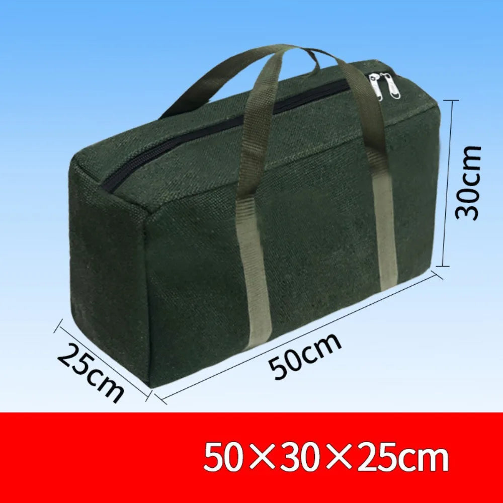 Thick Canvas Tool Storage Bag Handbag Portable Hardware Tool Organizer Large capacity Hand Tool Auto Repair Tool Kit