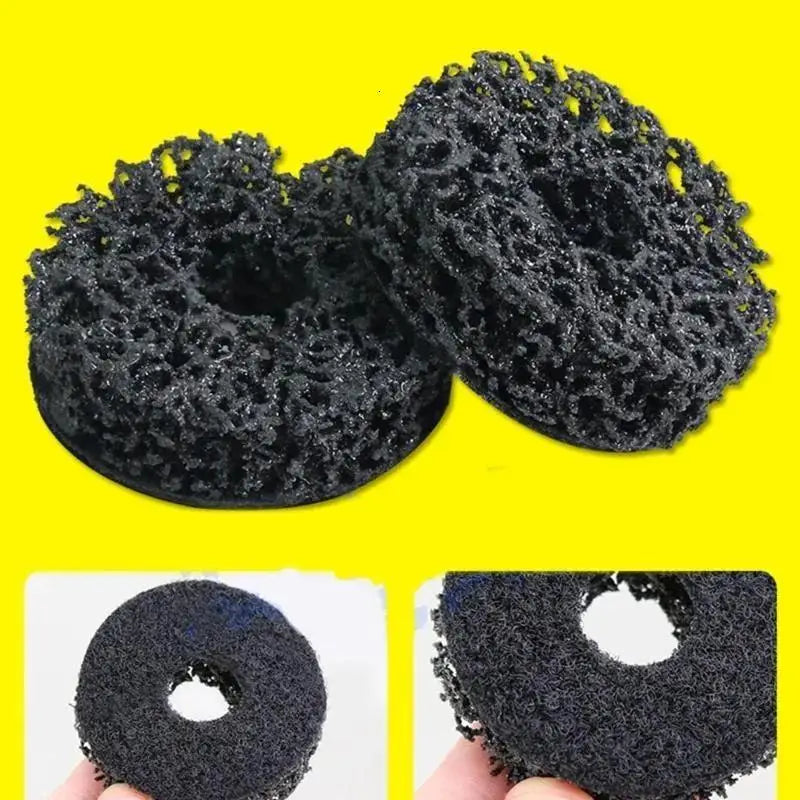 Wheel Hub Rust Removal Tool Polishing Grinder Brush for Brake Dust Cleaning Drill Attachment for Restoration & Maintenance Tool