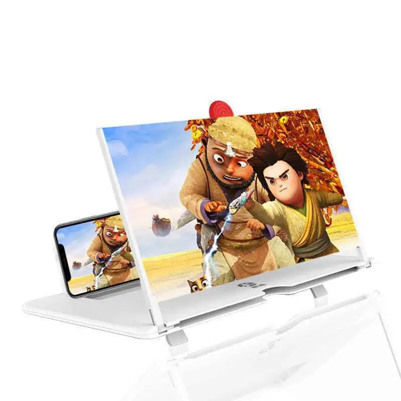 10/12 Inch HD Mobile Phone Screen Amplifier Anti-Blue Light Eye Protection Screen Magnifier