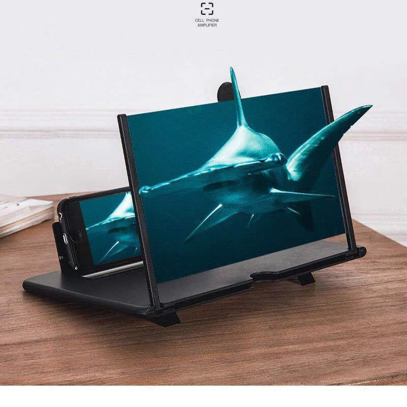 10/12 Inch HD Mobile Phone Screen Amplifier Anti-Blue Light Eye Protection Screen Magnifier