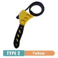Adjustable Locking Strap Spanner Wrench Belt Oil Filter Puller Removal Tool Disassembly Strap Opener Tool