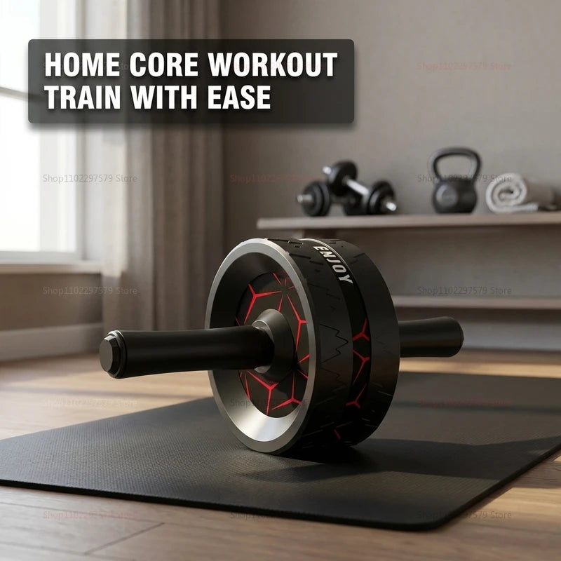 Abdominal Roller, Exercise Equipment for Core Strength Training, Home Fitness Wheel for Men and Women