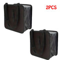 Car Hanging Trash Can Multipurpose Waterproof Backseat Organizer, Universal Vehicle Storage Bin for Snack Wrappers