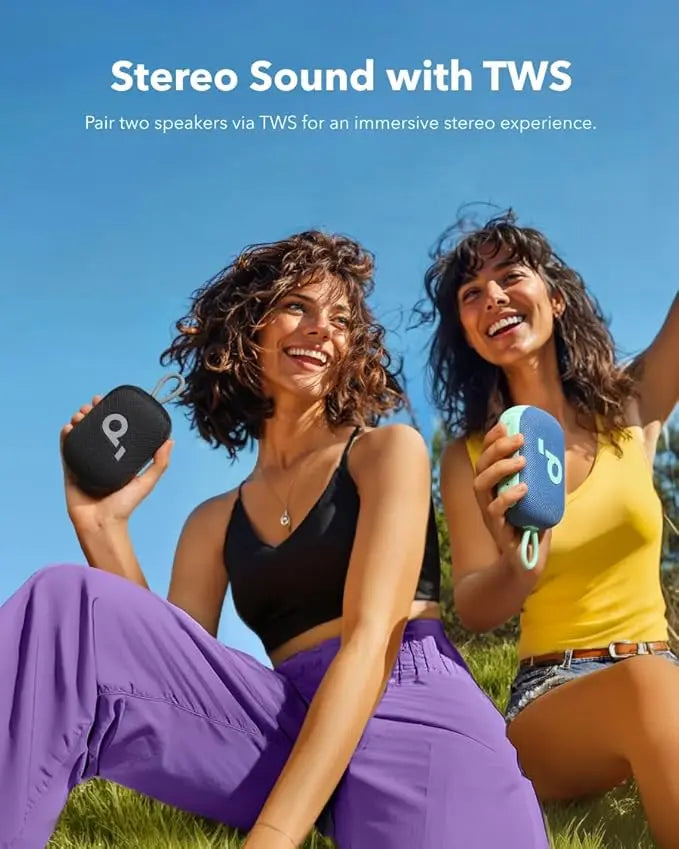 Soundcore Select 4 Go Bluetooth Mini Portable Shower Speaker (Refurbished)
