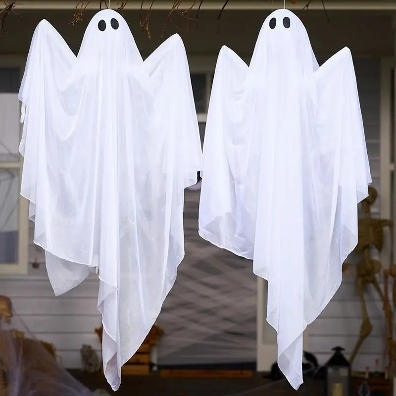 Floating Ghost LED String Light — Glowing Halloween Garland