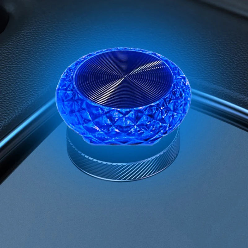 Luz ambiental USB portátil para coche Mini LED Lámparas decorativas de atmósfera para el interior del coche Luz ambiental para ordenador Plug and Play
