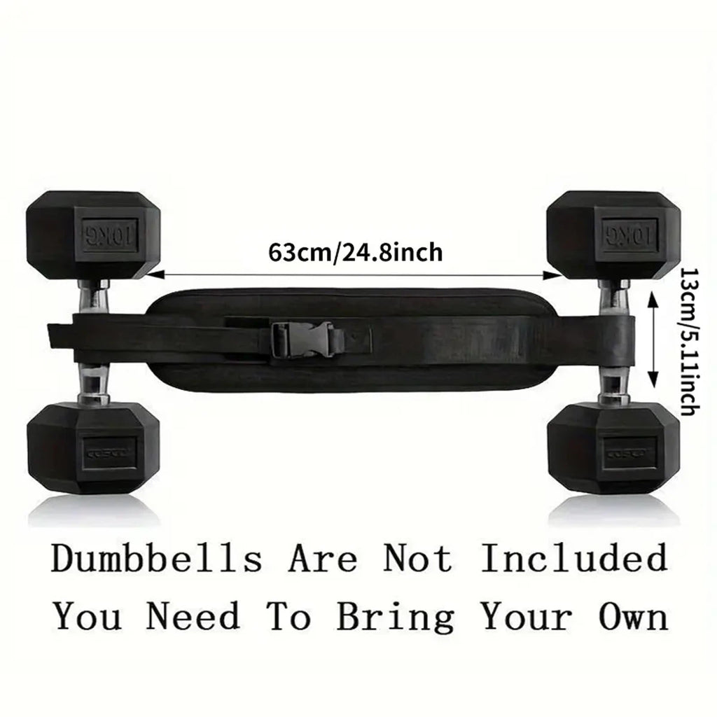 Adjustable Weighted Waist Belt, for Home Workouts, Dumbbell Training & Hip Shaping, Home Gym Fitness Equipment