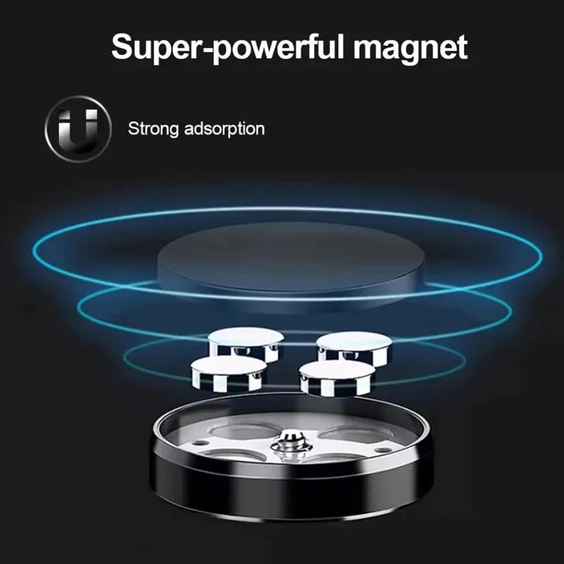 Wall Magnetic Phone Holder Stand Mini Magnetic Ring Pad for Magsafe iPhone 17 16 15 14 13 12 Pro Max Car and All Smooth Surfaces