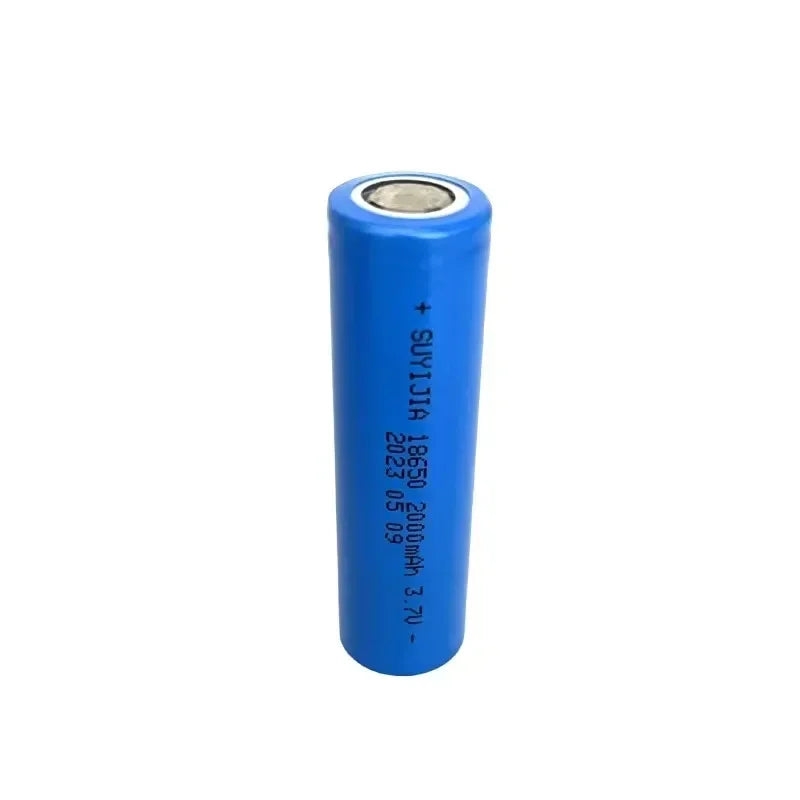 18650 2000mah Rechargeable Battery 3.7V Lithium-ion Battery Pointer Doorbell Flashlight Lithium Battery Send Charger