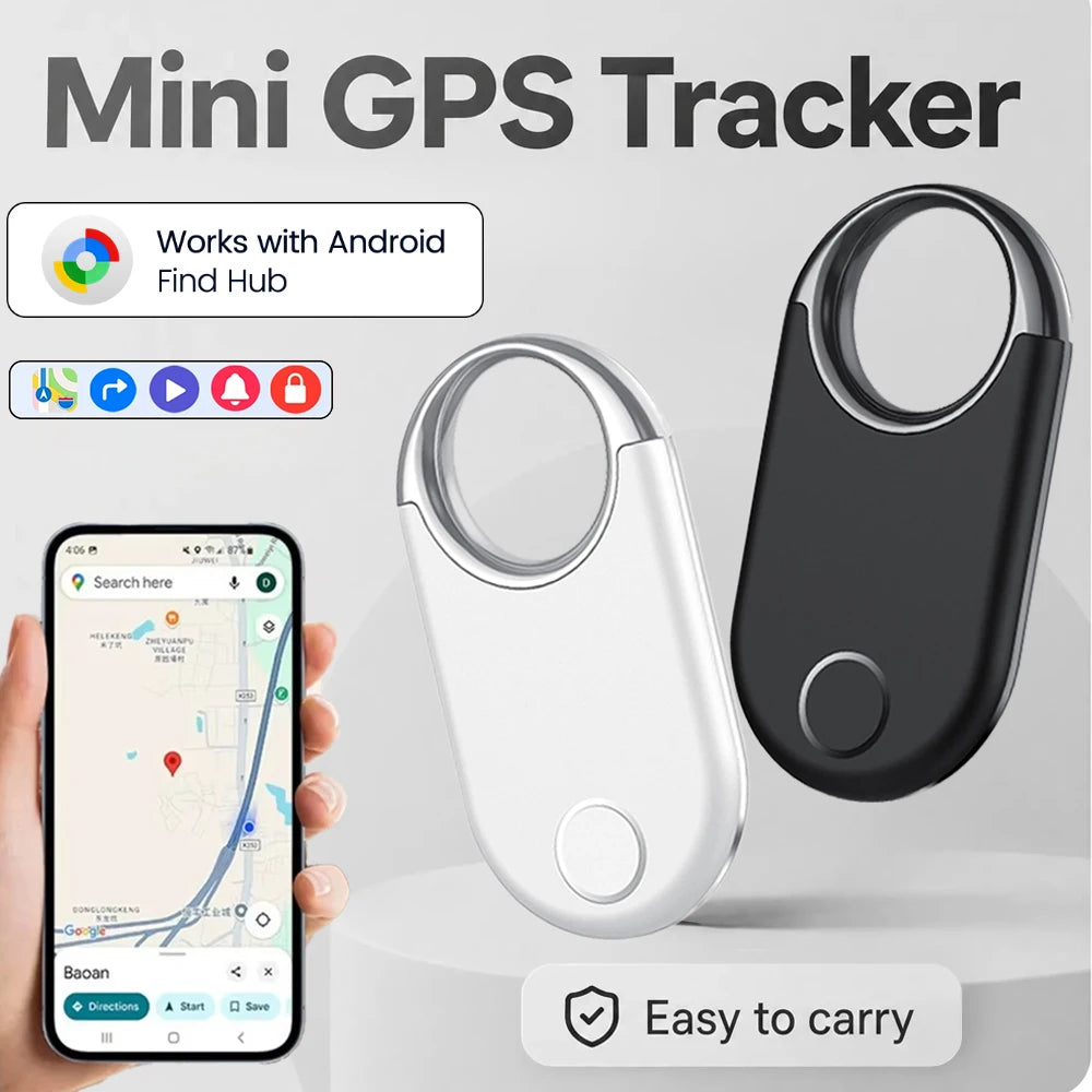 GPS Tracker for Samsung Android Tracker Work with Google Find My Bluetooth Locator Finder Global Positioning Anti-lost Smart Tag