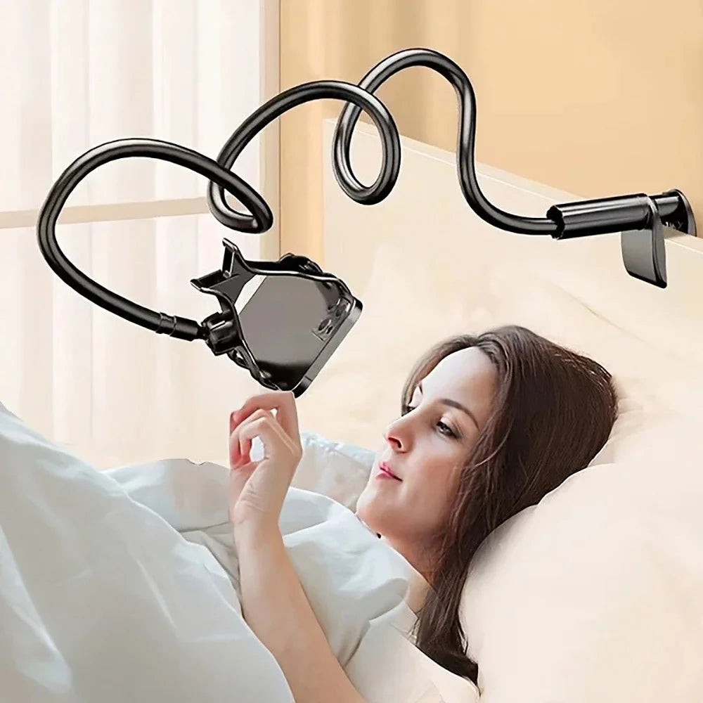 Adjustable Lazy Mobile Phone Holder Portable Flexible Arm Clip Mount Stand Home Bed Desktop Bracket Universal Smartphone Holder