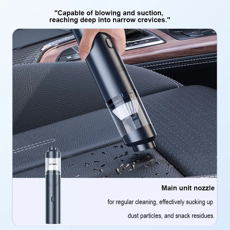 Vacuum Cleaner Car Portable Mini Handheld Wireless Great Suction Powerful For Home Appliance Cleaning Machine New For Xiaomi