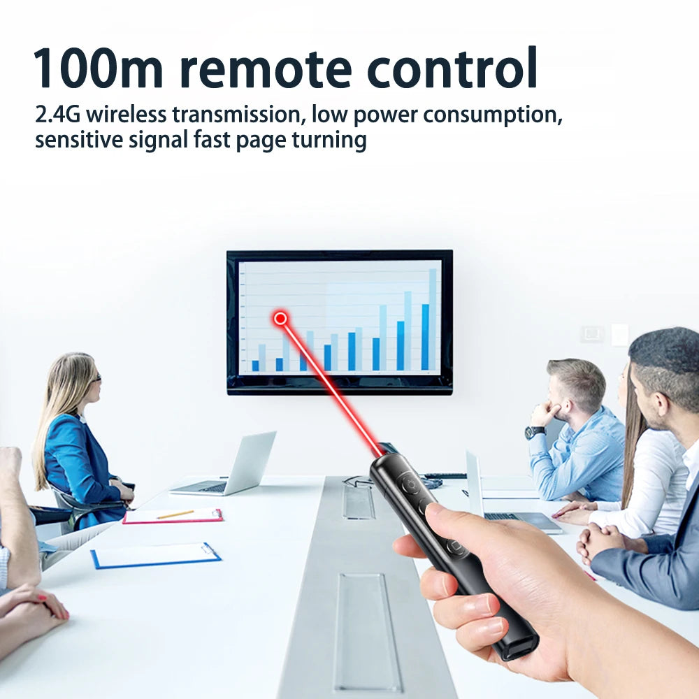 S9 Multimedia Presentation Clicker Wireless Presentation Clicker For use in presentations, office work, teaching, etc.