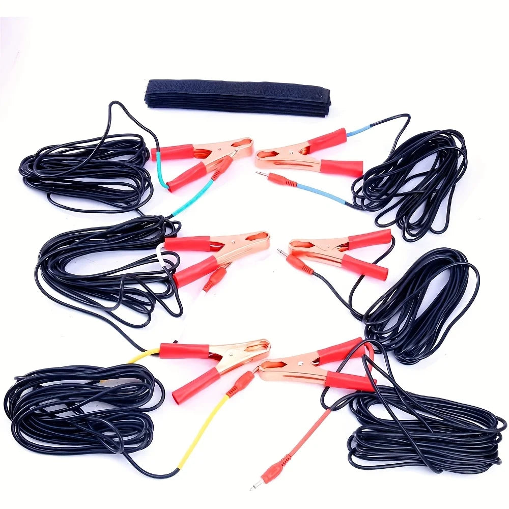 Car Electronic Stethoscope, Six-Channel Stethoscope  Engine Noise Diagnosis Scope Mechanics Tool, Mechanic Noise Malfunction Dia