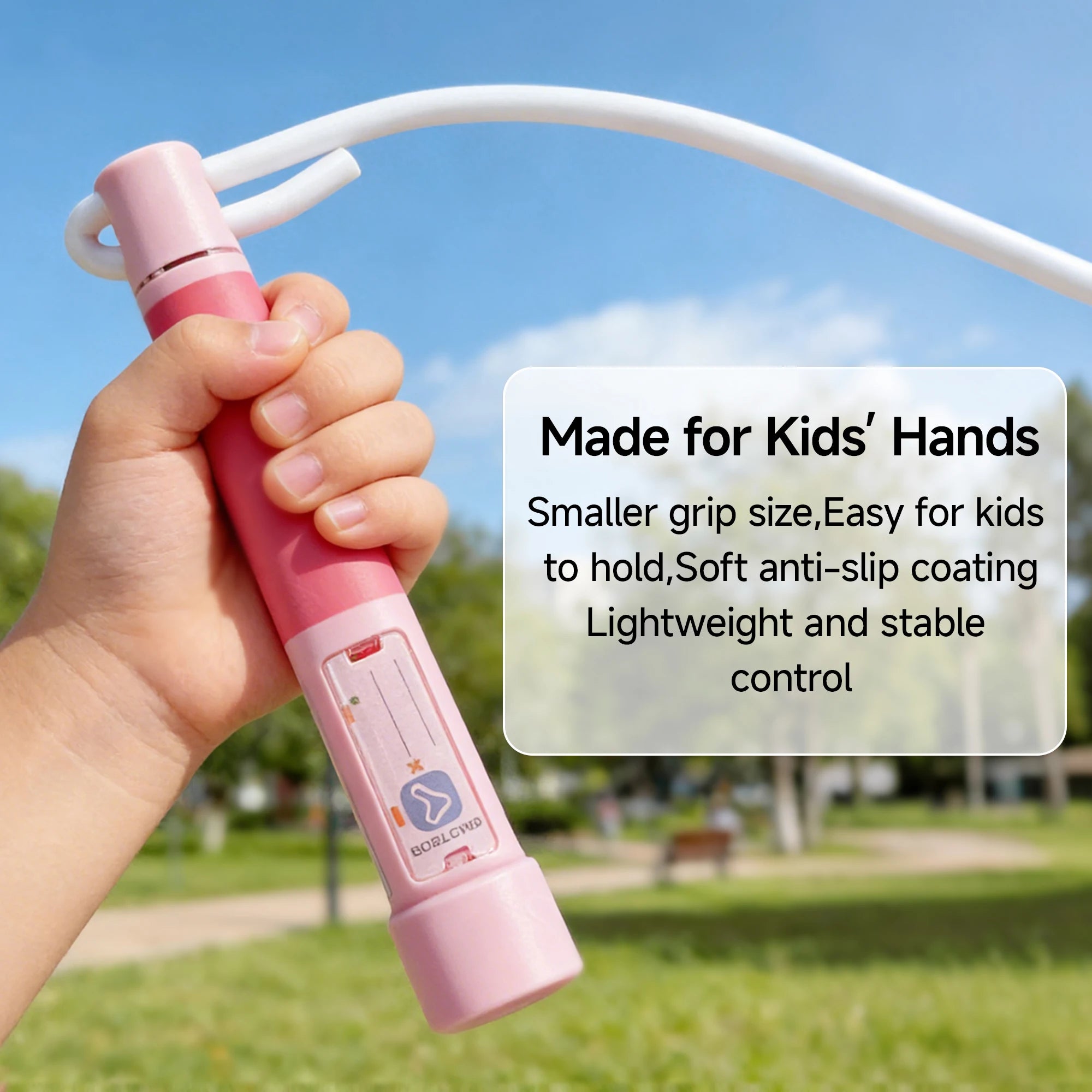 YUEDONG Speed Jump Rope for Kids & Students, Tangle-Free High Speed Skipping Rope with Dual Ball Bearings, Adjustable 2.4m/2.8m