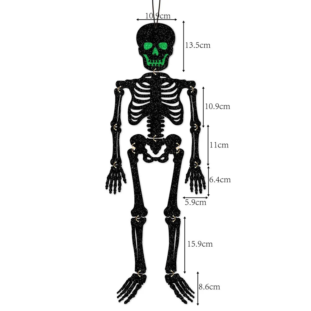Halloween Decoration Skeleton Pendant Hanger Ghost Festival  House Wall Party Decoration