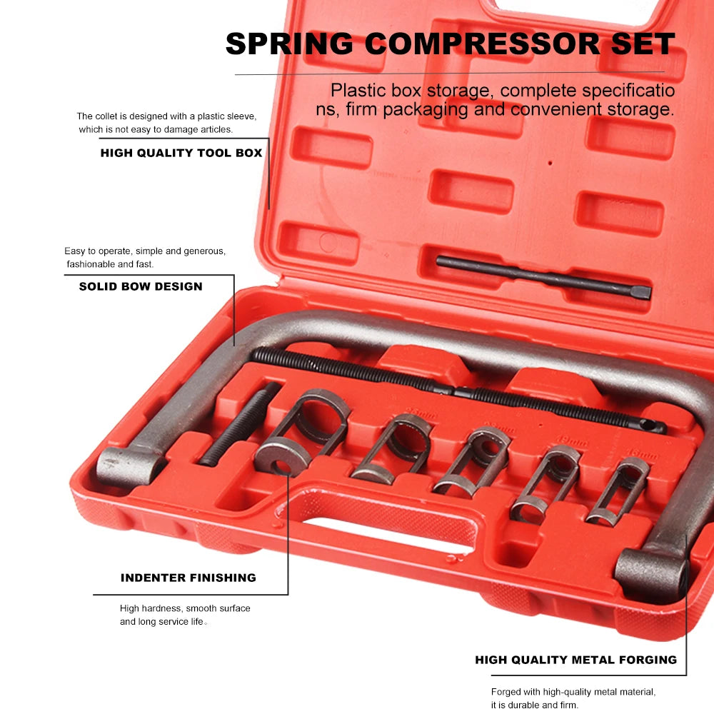 10pcs Removal And Installation Tools Clamp Set Engine Spring Compressor Valve Spring Compressor Kit