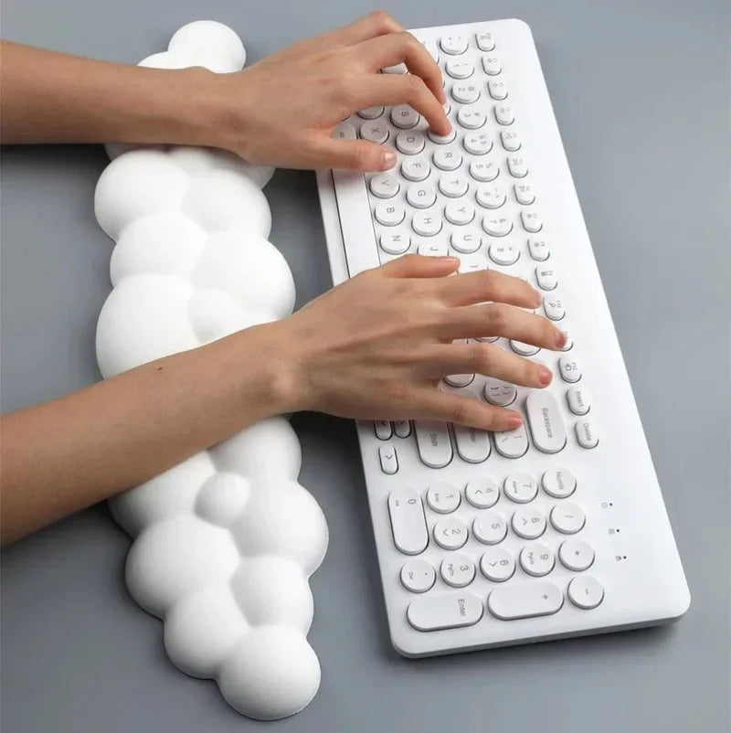 Ergonomic Mouse Pad with Wrist Rest Keyboard Cloud Anti-Slip Desktop Office Gamer Mouse Wrist Rest