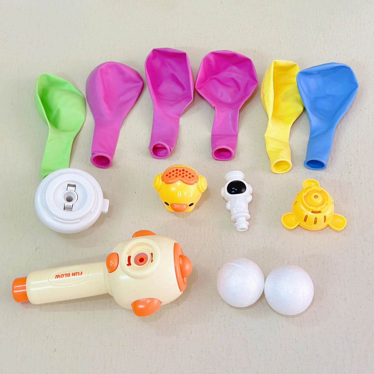 Montessori Toy for Kids with Whistle Ball Blowing Floating Blow Pipe Ball Three in One Sensory Fine Motor Skills Educational Toy