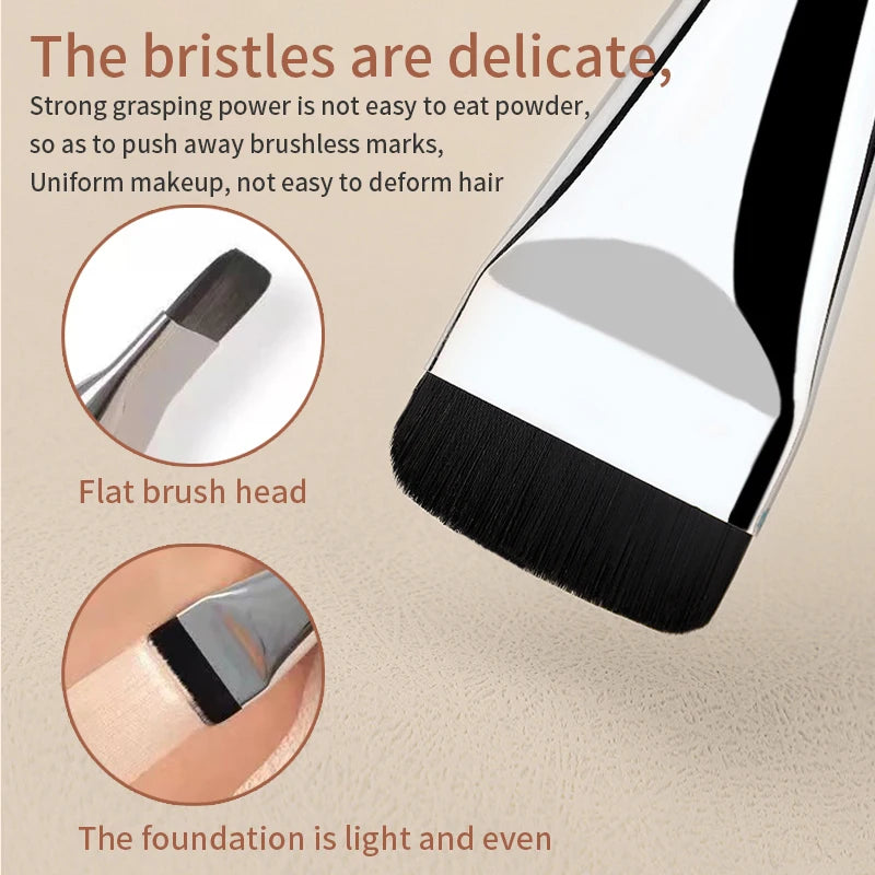 2pcs/3pcs One palette and one palette stick Foundation brush set Stainless Steel Foundation shovel facial makeup tool