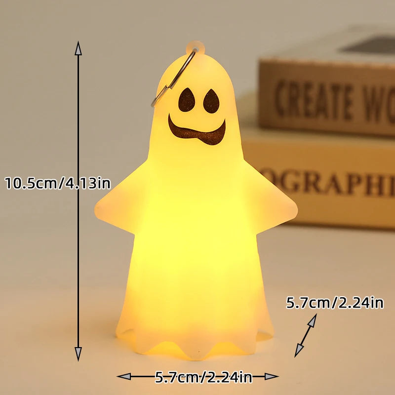 Halloween LED Tree Lights — Ghosts, Pumpkins & Spooky Shapes