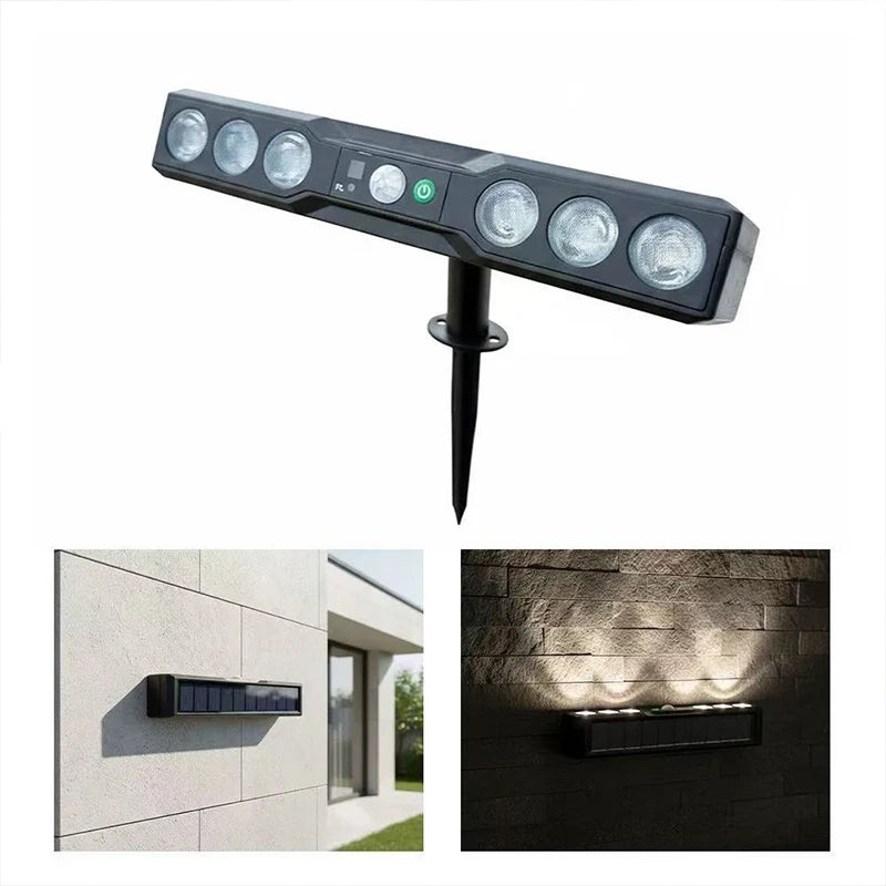 Solar Light Outdoor Garden Pathway Lights Landscape Lamp Bright Up to 12H IP65 Waterproof Auto On/Off for Walkway Outside 3Mode
